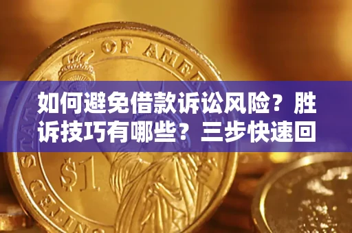 武汉如何避免借款诉讼风险？胜诉技巧有哪些？三步快速回款！