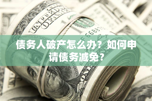 武汉债务人破产怎么办？如何申请债务减免？